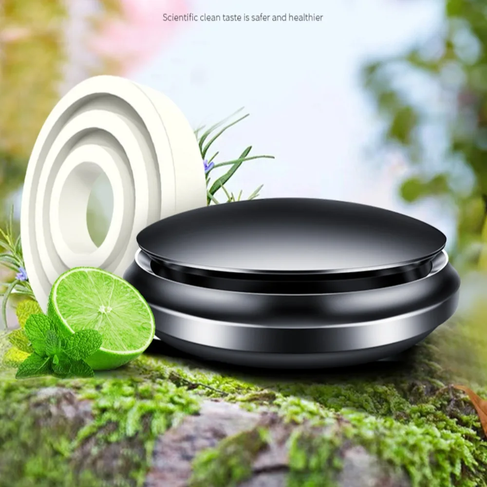 Portable Metal Base Car Aromatherapy Purify Air Eliminate Odor Essential Oils Diffusers Ornaments Car Interior Home Office