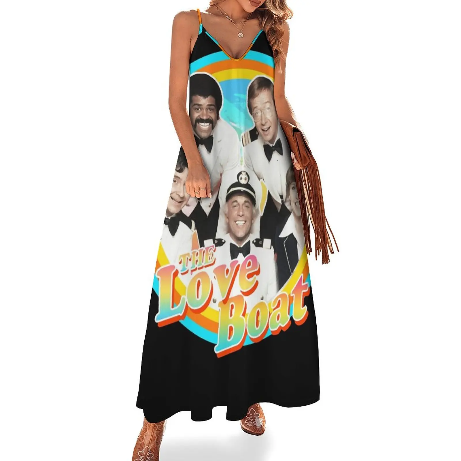

The Love Boat - Retro Essential T-Shirt Sleeveless Dress summer clothes for women dress for woman women's clothing trend 2024