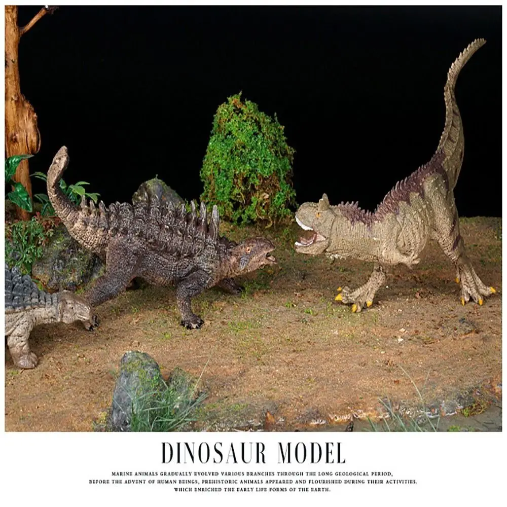 Boutique Model Multiple Sizes Dinosaur Model Realistic Educational Jurassic Dinosaur Rubber Tyrannosaurus Scene Decoration