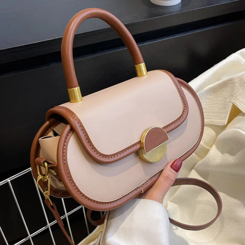 

Новая модная овальная Сумка-тоут 2022, модная Высококачественная женская дизайнерская сумка из искусственной кожи, Портативная сумка-мессенджер на плечо, кошелек