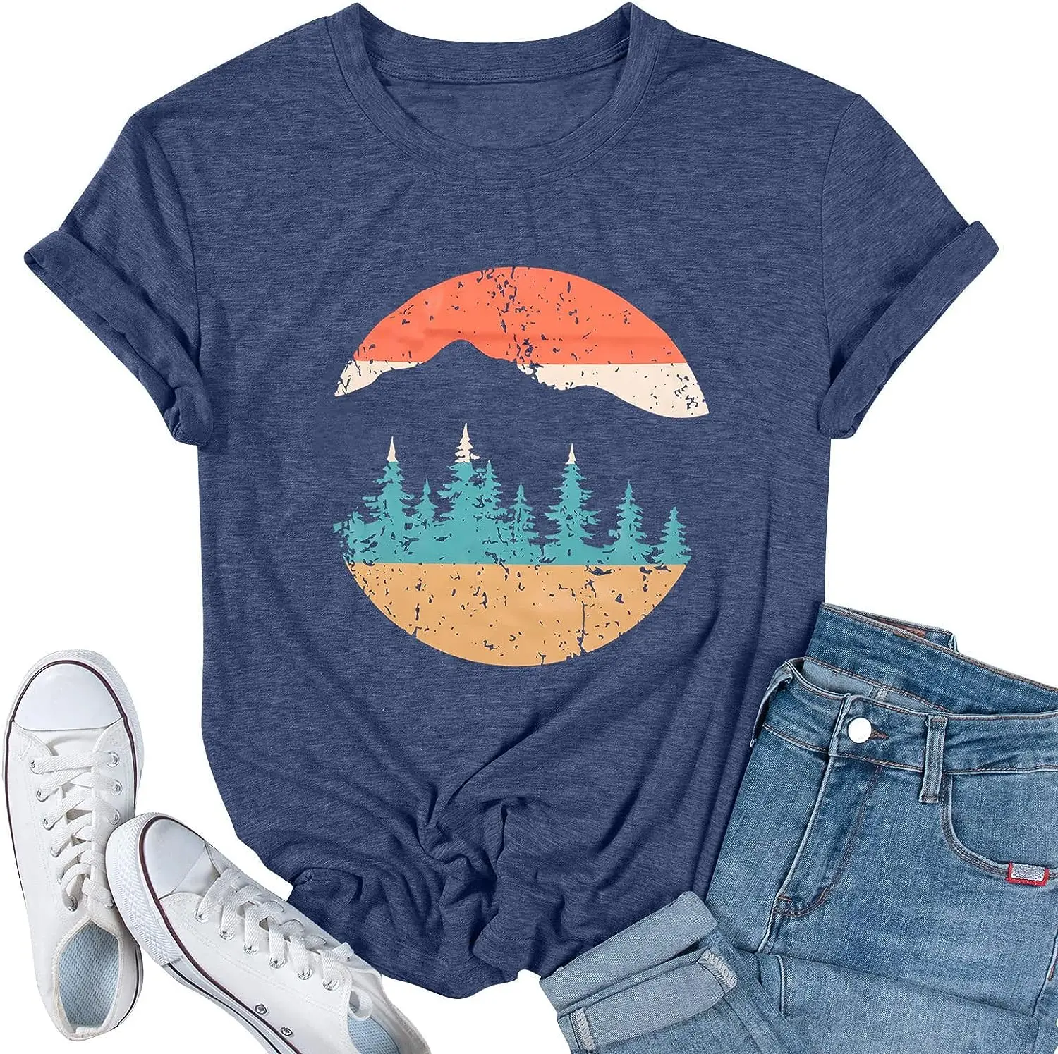 

Adventure T-Shirt Women&#039 Mountaineering Exercise T-Shirt Casual Outdoor Sports Short-Sleeved T-Shirt Y2K Short-Sleeved Shirt