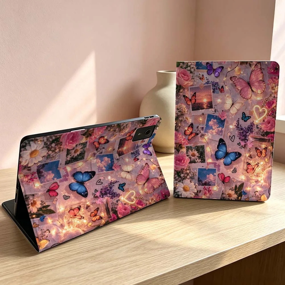 Elegant Butterfly Design Soft Tablet Case