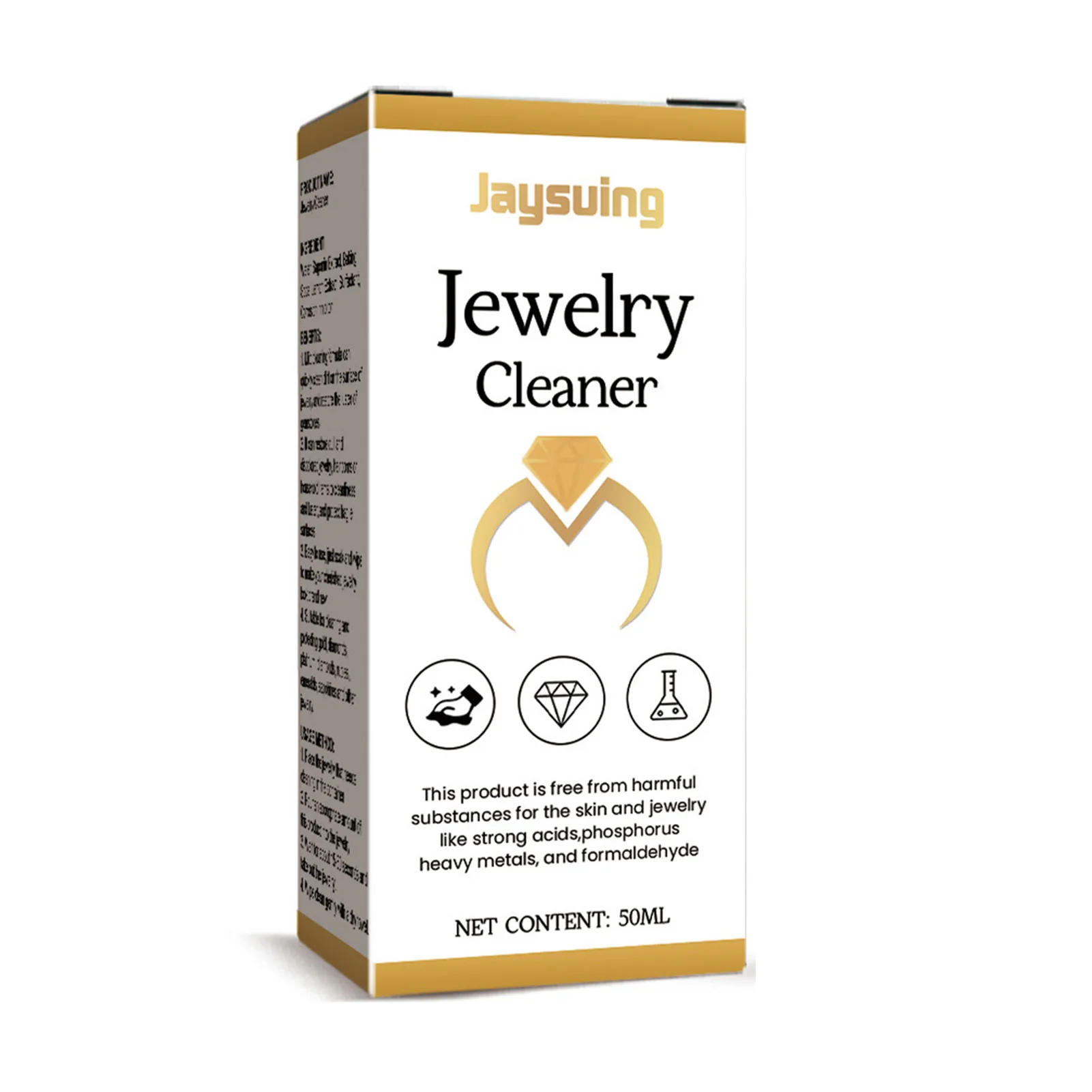 

Premium Edition Jewelry Cleaner Solution Restores Shine and Brilliance Jewelry for Jewelry and Precious Stones