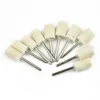 25Pcs Felt Polishing Buffing Buffer Pad Set Accessories For Rotary Tools Felt Buffing Wheels Felt Polishing Cushion Kits 4