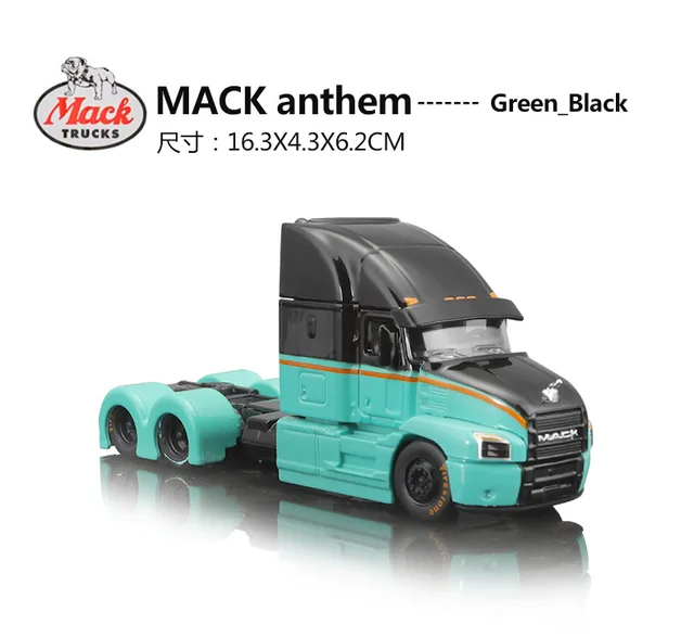 Maisto 1/64ミニトラックミニチュア、マックアンセムホワイト