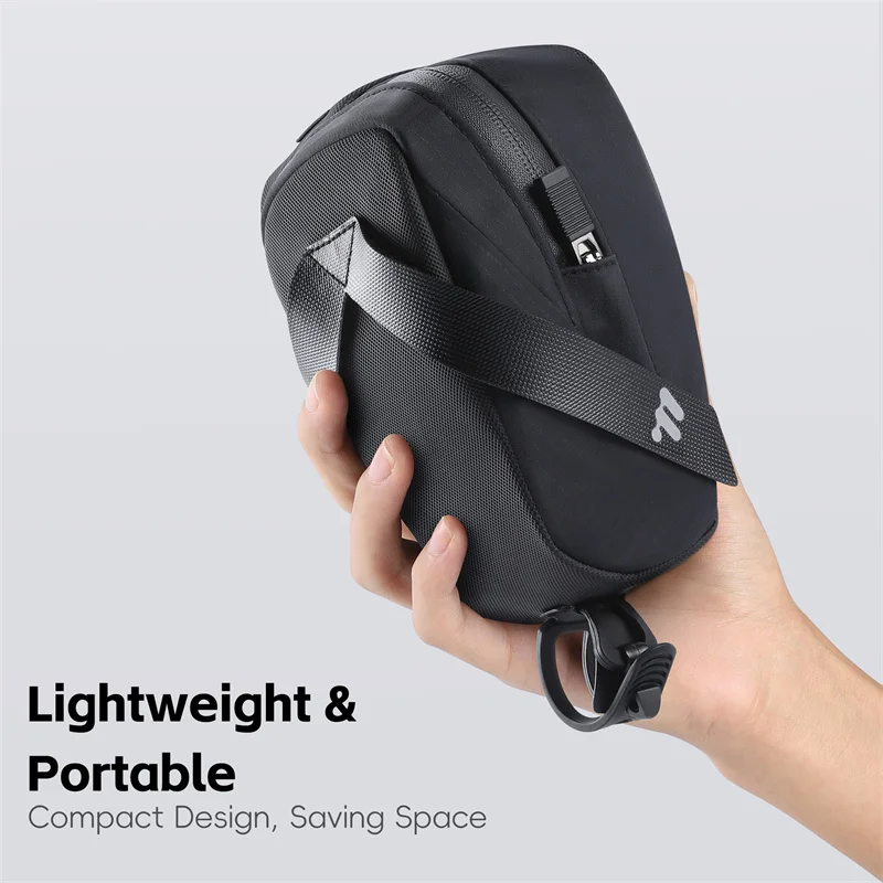 Sac De Transport West Biking Pour Vélo – 20-35 L – Coque Dure – Noir