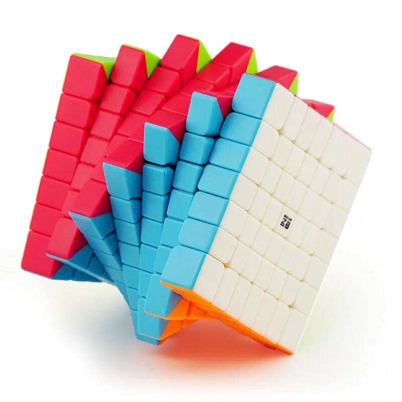 

QIYI 7X7X7 Magic Speed Cube Colorful Puzzle 7-Layers 7X7 High Quality Professional Learning Educational Cubos Magicos Kid Toys