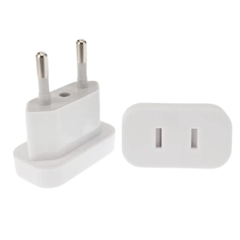 Plug Adapter US To EU Euro Korea France CN China To European Ruassia 2Pin AC Converter Electrical Socket