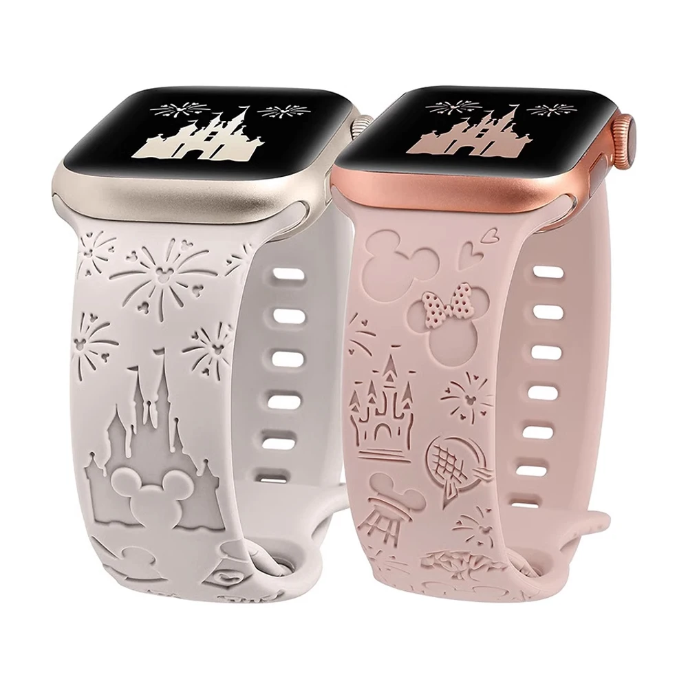 حزام سيليكون محفور لساعة أبل باند 45 مللي متر 44 مللي متر 42 مللي متر 46 مللي متر 49 مللي متر 41 مللي متر 40 مللي متر سوار كوريا سلسلة 10 8 9 7 SE 6 5 4 Ultra 2