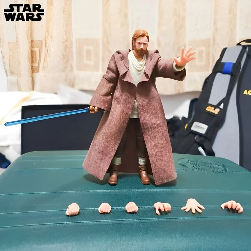Original Star Wars 6 Pollici La Serie Nera Obi-Wan Kenobi Jaiim Action Figure Ben Kenobi Obi-Wan Kenobi Wanding Jedi Figures