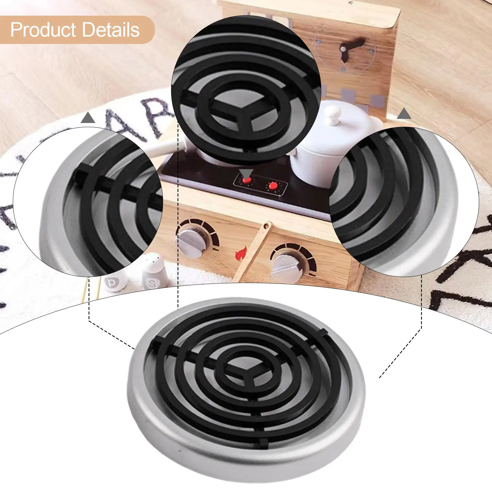 Toy Playset Educational Versatile Gift Role Playing Mini Play Pretend Play Kitchen Toy Girls Boys