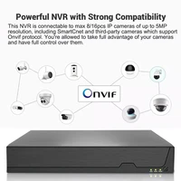 SmartCnet Tuya Smart Onvif 8CH 16CH 5MP H.265 enregistreur de vidéosurveillance NVR enregistreur de détection de mouvement pour système de vidéosurveillance de caméra IP 5