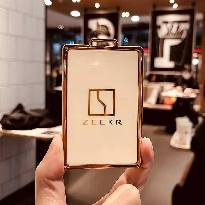 Car Key Case Cover for Zeekr 001 X Key Fob Shell Protector Keychain Holder