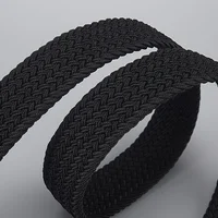 Men's Belt Casual Woven Elastic Belt Outdoor Sports Women's Belt Climbing Work Belt Jeans Suit Pants Men's And Women's Universal - Image 5