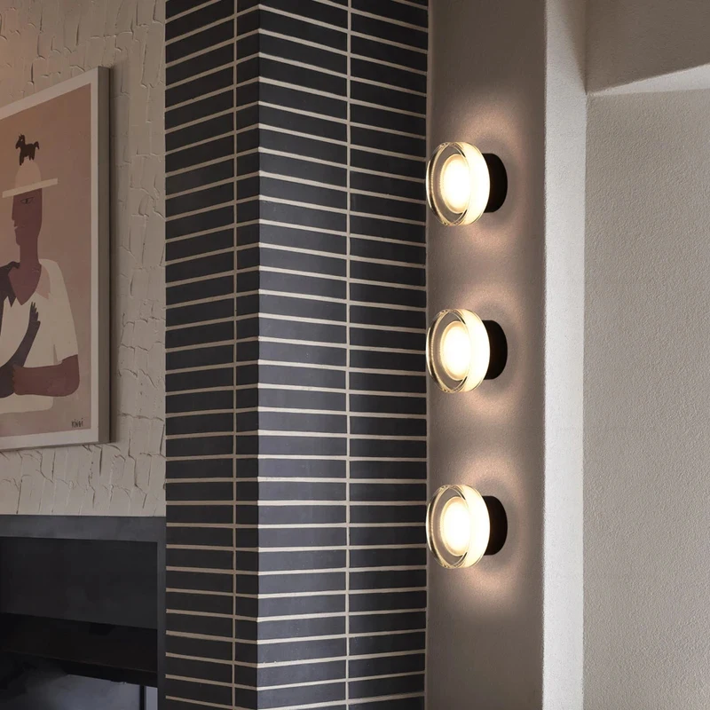 

Acrylic Modern European Style Interior Indoor Wall Sconce Ceiling Lamps for Living Room Bedroom Home Decoration Lighting Fixture