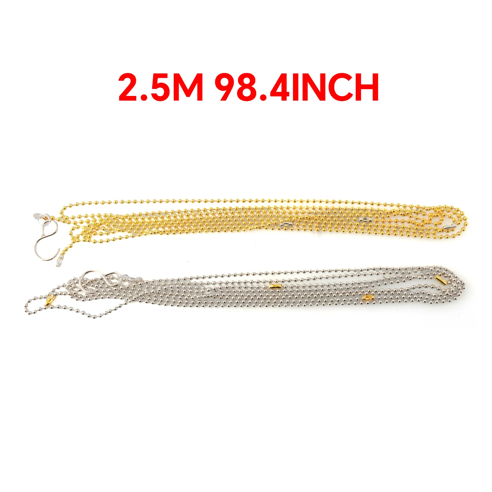2pcs Volleyball Nets Height Measuring Tools Chain Setter Measuring Chains Height Adjuster Referee Volleyball Tools Team Sports