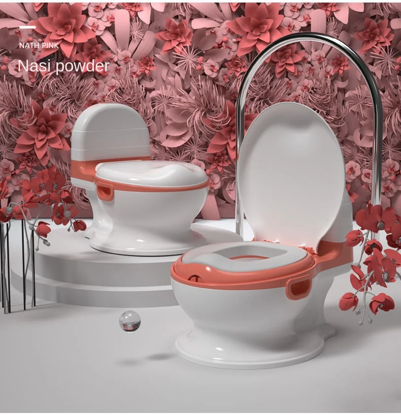 Children'S Potty Pu Cushion 6 Months To 8 Years Simulated Toilet Portable Toddler Potty Kids Travel Training Simulation Toilet