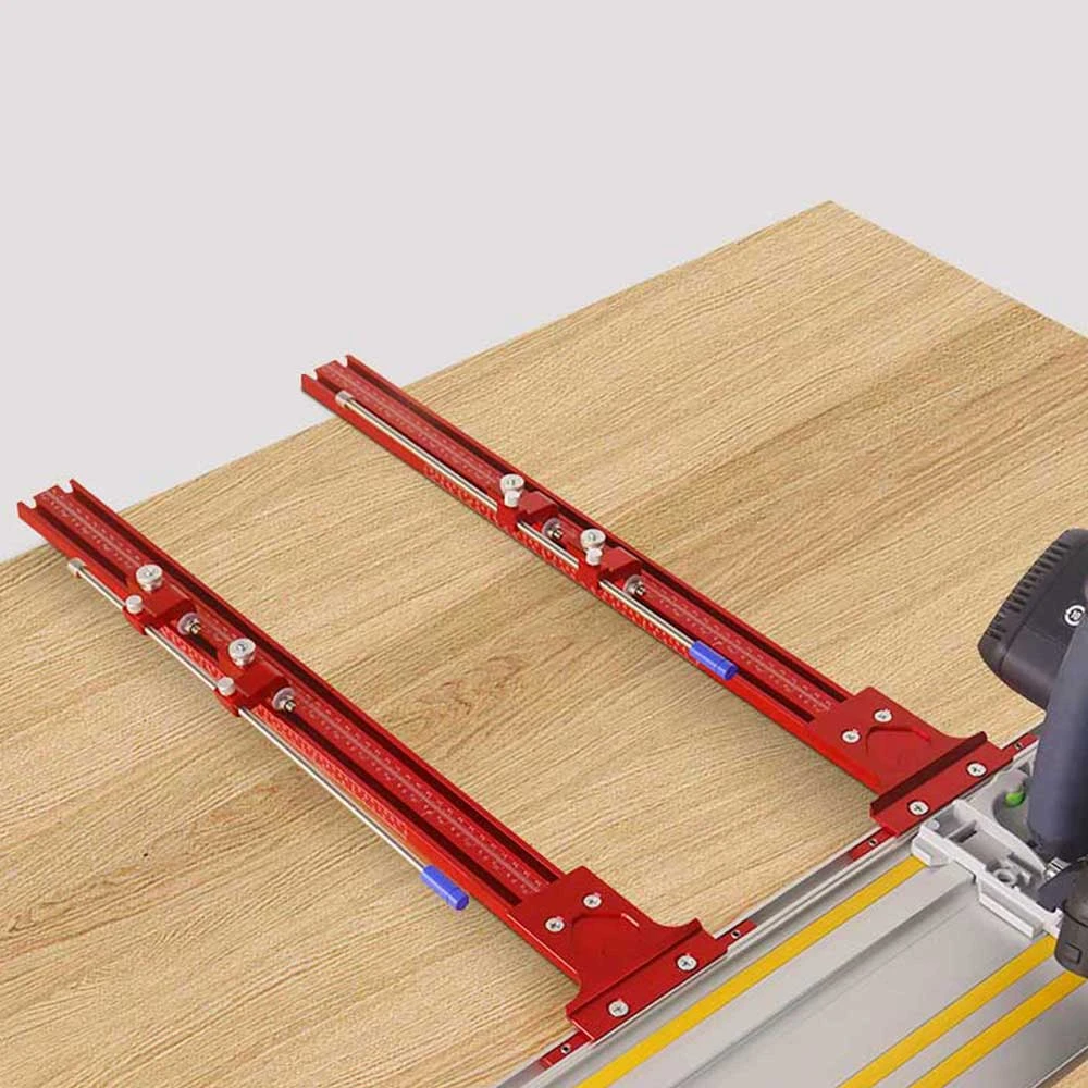 Woodworking Parallel Guide Rail Slotting Track 1200mm Parallel Sliding
