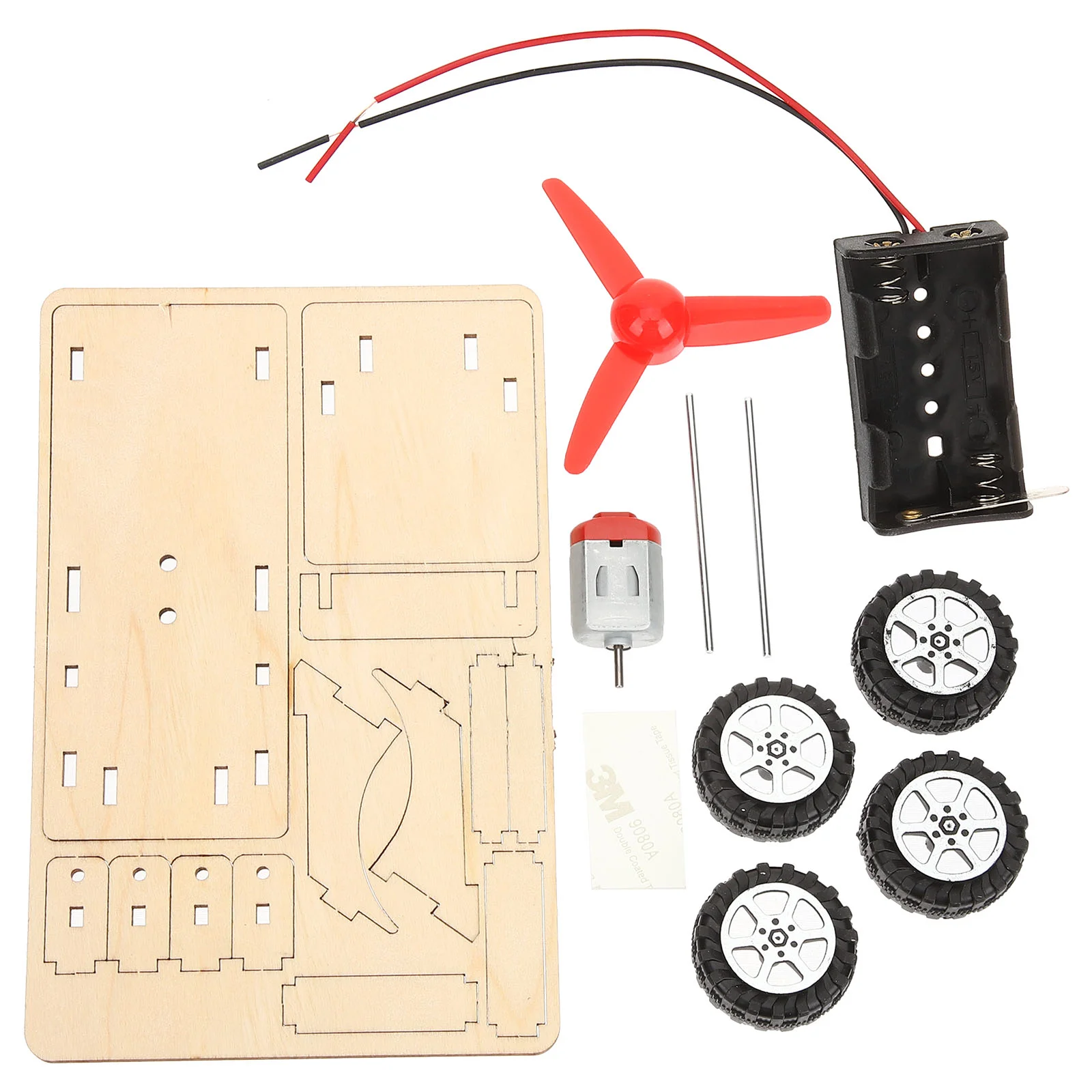 

DIY Educational Engineering Experiments Car Assembly Materials Puzzle Toys Assembled