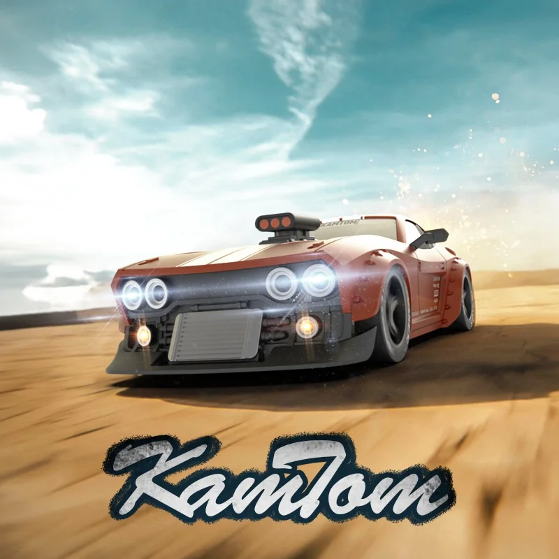 KAMTOM four-wheel drive toy car RC remote control car 2024 cross-border new professional adult drift model car high-speed chargi 3