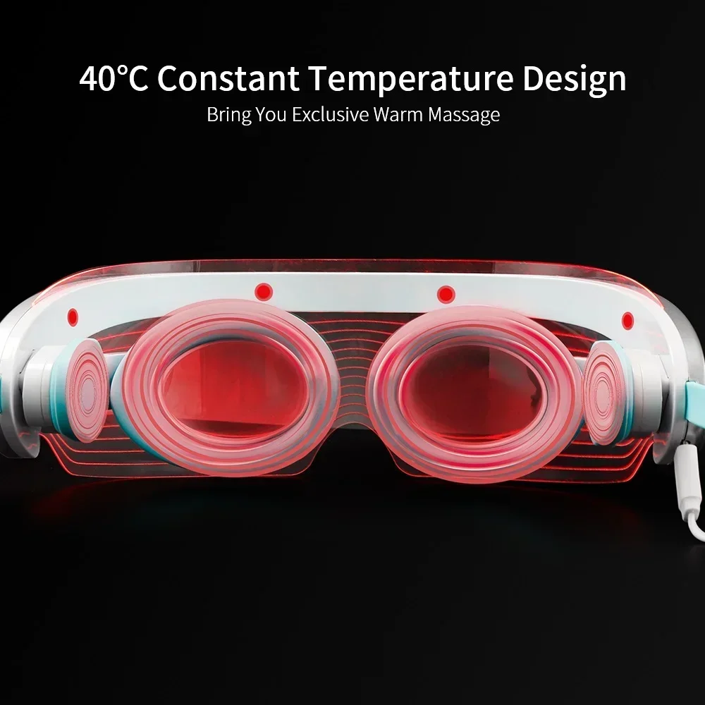 Multi functional eye massager eye protection device fatigue vibration hot compress student eye protection device 5