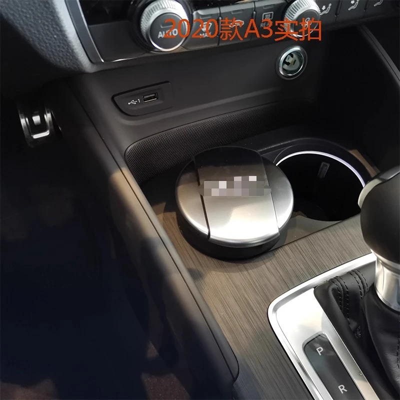 아우디 차량용 재떨이 어셈블리 A3A4LA5A7Q2LQ3Q5LA6LA8 크롬 도금 수납함