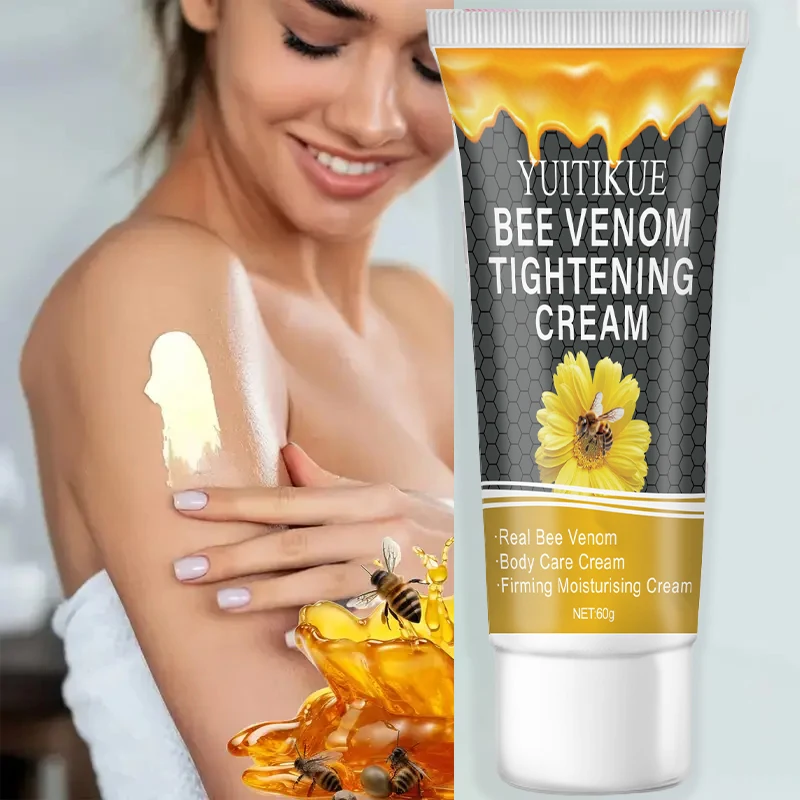 60g Bee Venom Firming Cream - Deeply nourishes and tightens the skin, contains propolis extract, bee venom, honey and hyaluronic