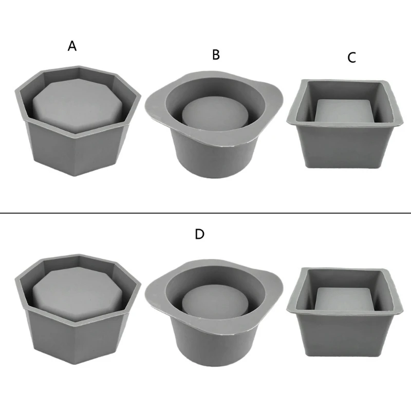 

Силиконовая форма для цветочного горшка ручной работы, цветочный горшок для бетонных растений, форма для эпоксидной смолы, форма
