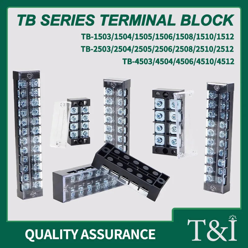 

Efficiently Connect Wires with TB Series Terminal Blocks, Barrier Strips, and Connecting Solutions for Streamlined Wiring