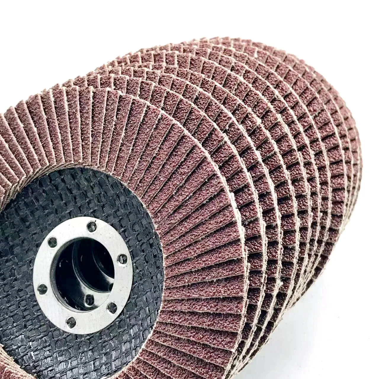 Dischi Lamellari │ Marrone │ 10 Pezzi │ 125 Mm │ Grana 60 │ Standard - Foto 5