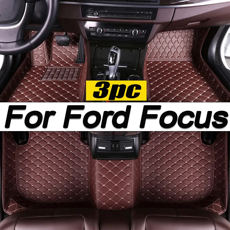 

Car Floor Mats For Ford Focus MK2.5 2006 2007 2008 2009 2010 2011 Auto Foot Pads Automobile Carpet Cover Interior Accessories