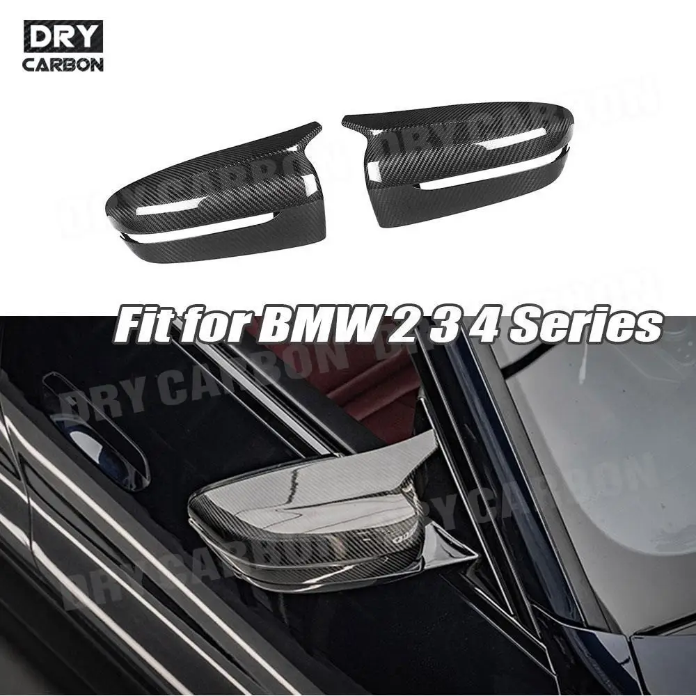 Car Accessories for BMW 2 3 4 Series G42 G20 G22 G23 G26 2020+ Carbon Fiber Side Rearview Mirror Cap Wing Mirror Cover - - Racext 17