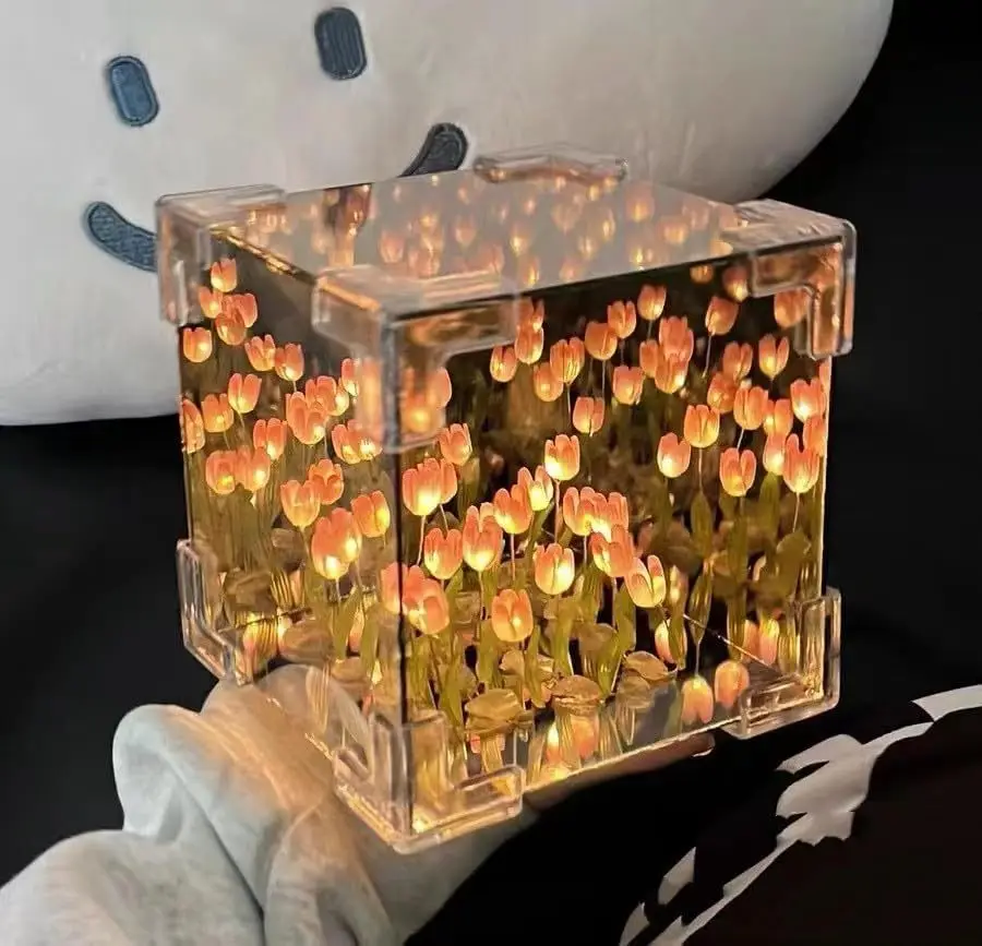 Un Espejo Mágico que Florece