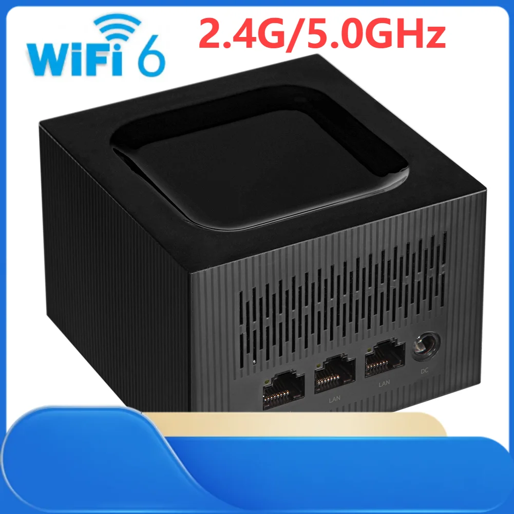 Smart Home Network Router AC1200M Mesh Router System Dual Band 2.4G/5.0GHz Internal Antennas Good Penetrability Strong Signal 1