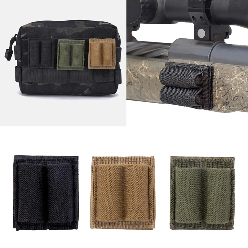 

2-Round Gauge Cartridge Holder Hunting Tactic Holder Cartridge Holder Nylon Shotguns Bandoliers Bag