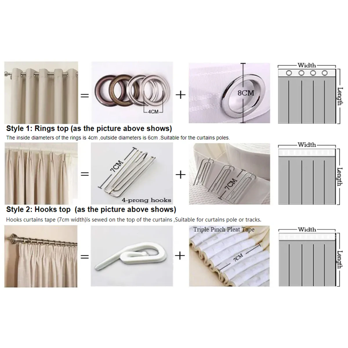 ستائر معتمة لغرفة النوم مانعة للضوء بالكامل - الصورة 6