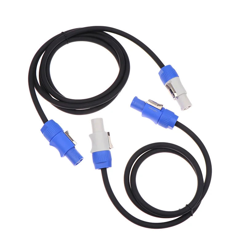 1 Piece Black 3 Core Power Connect Cable PowerCON 3x1.5mm&sup2; Single Phase Extension Cable For Stage Light LED Light Event Show