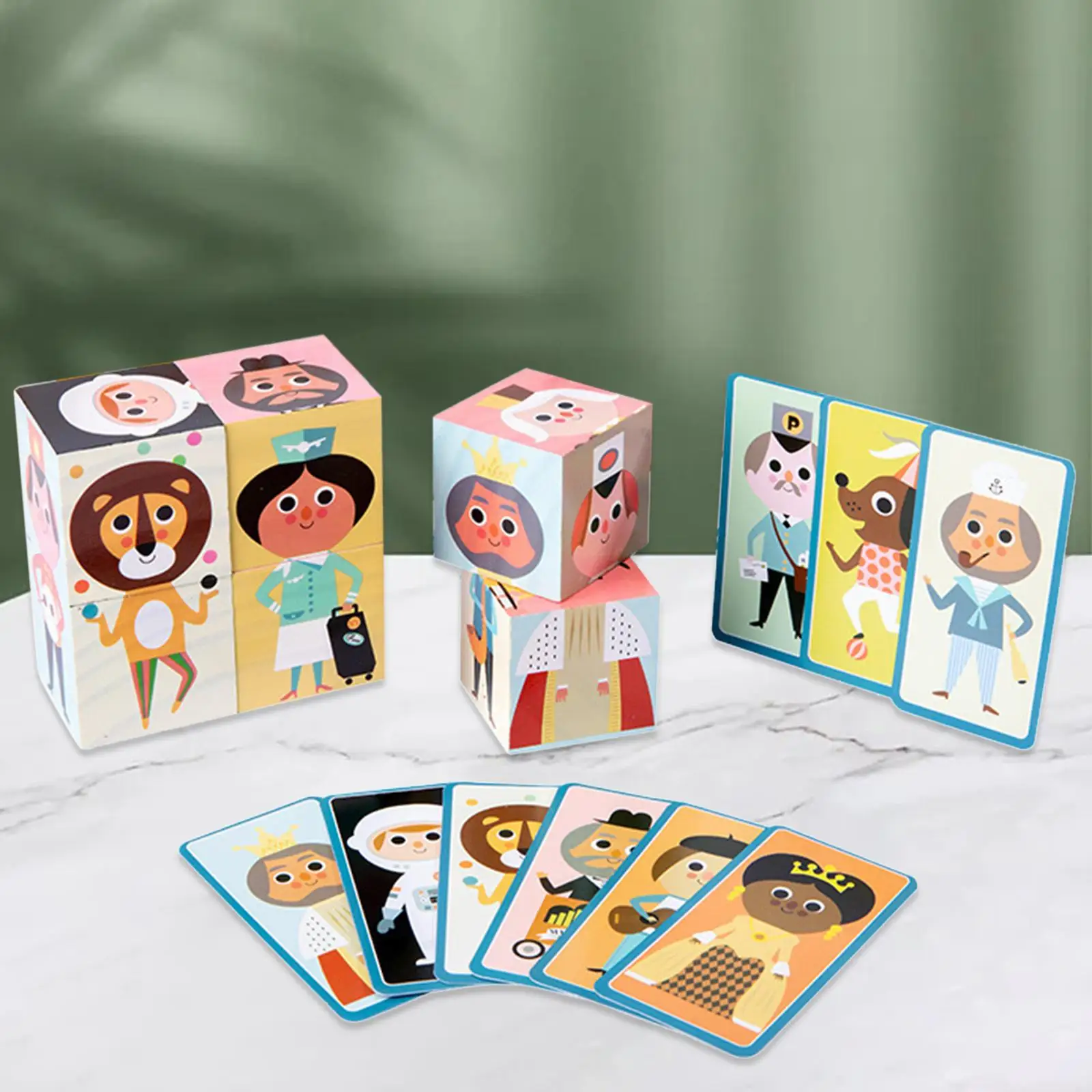 

Montessori Toys Logical Thinking Interactive Learning Educational for Travel
