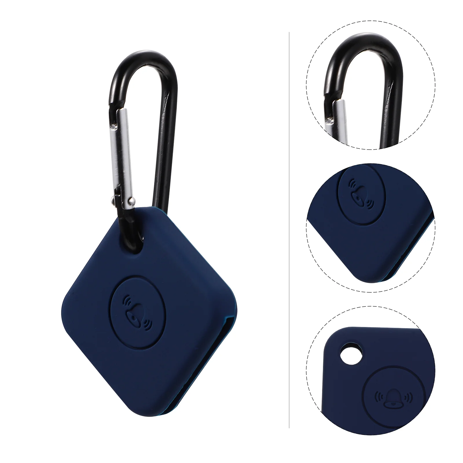 

Tracker Case Anti-Scratch Cover Smart Tracer Protective Key Fob Tile Mate Keychain Silicone Sleeve Portable