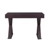 Home Office Desk with Large Drawer Espresso X-Shaped Legs Writing 1 Pack 30" Height 3