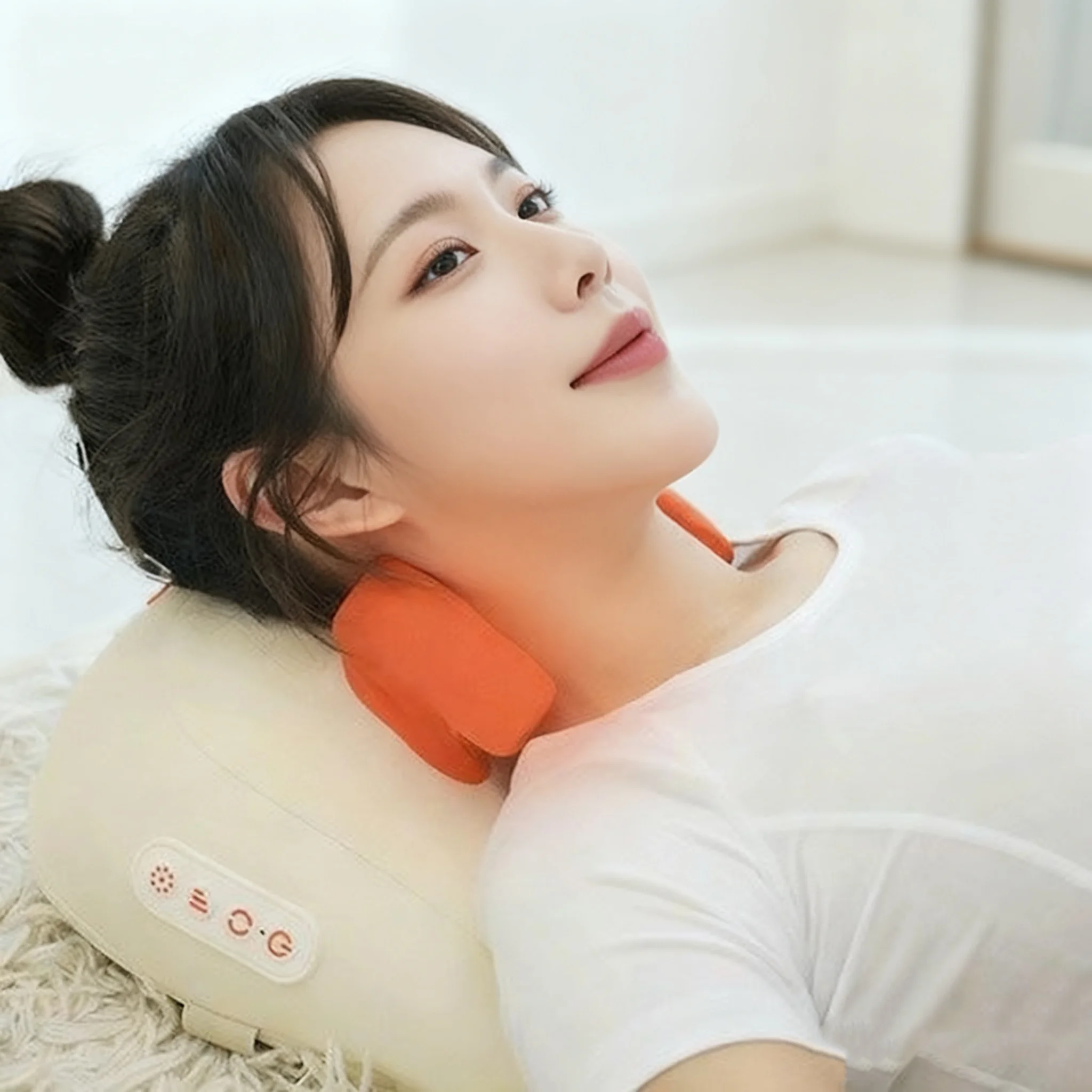 Wireless Professional-Strength Heated Massage Pillow 1