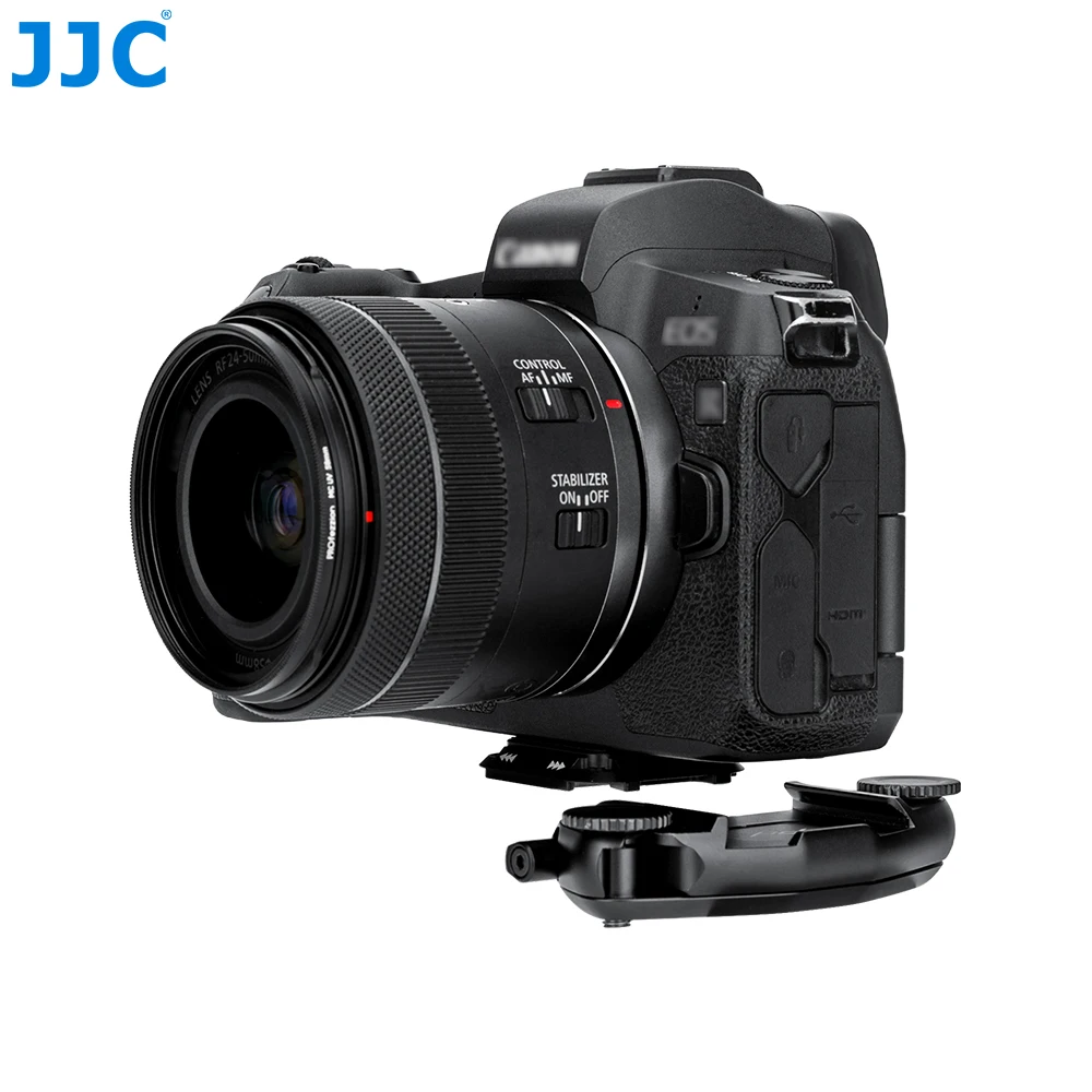JJC 2 Stück Arca Swiss Typ Schnellwechselplatte aus Aluminiumlegierung mit 1/4 Gewinde, kompatibel mit Peak Design Capture Camera Clip V3 – Detail 14