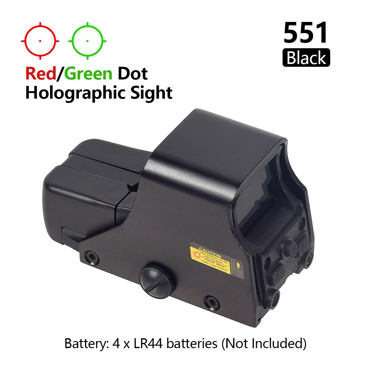 Tactical Red Dot Holographic Sight with Magnifier for Hunting Riflescopes and Airsoft Guns