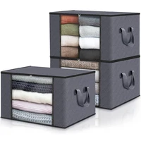 Large Capacity Clothes Storage Bag Foldable Blanket Storage Containers for Organizing Bedroom Closet 1