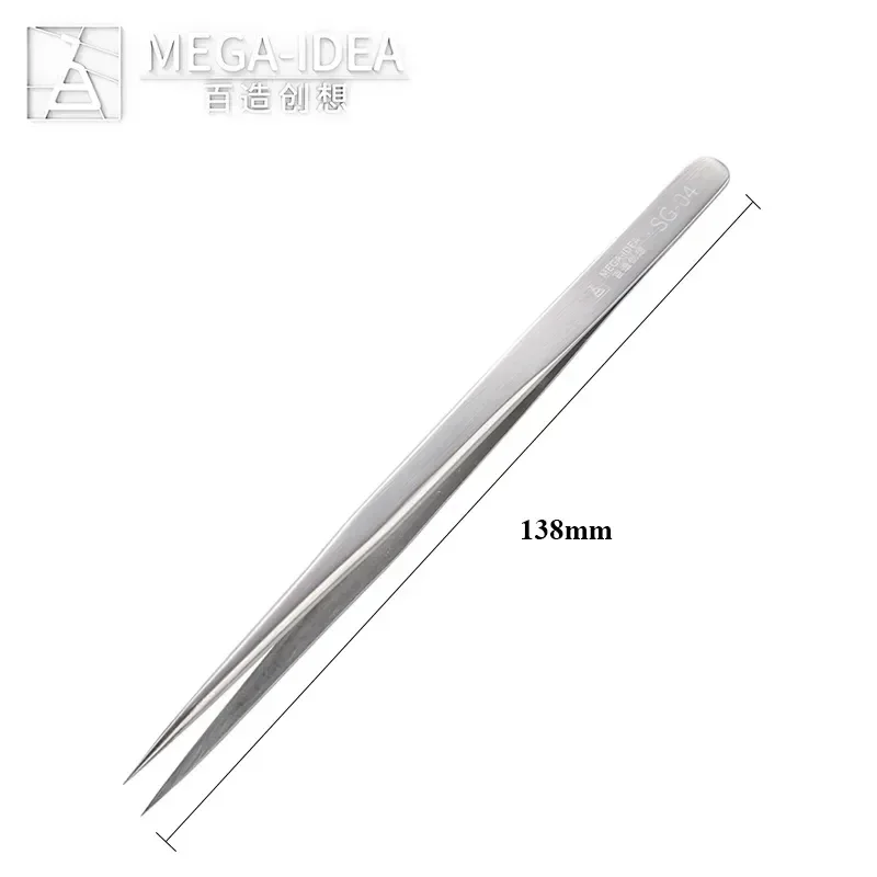 Precision Repair Tweezers Mobile Phone Maintenance High Hardness Stainless Steel Clamping Clips Tool