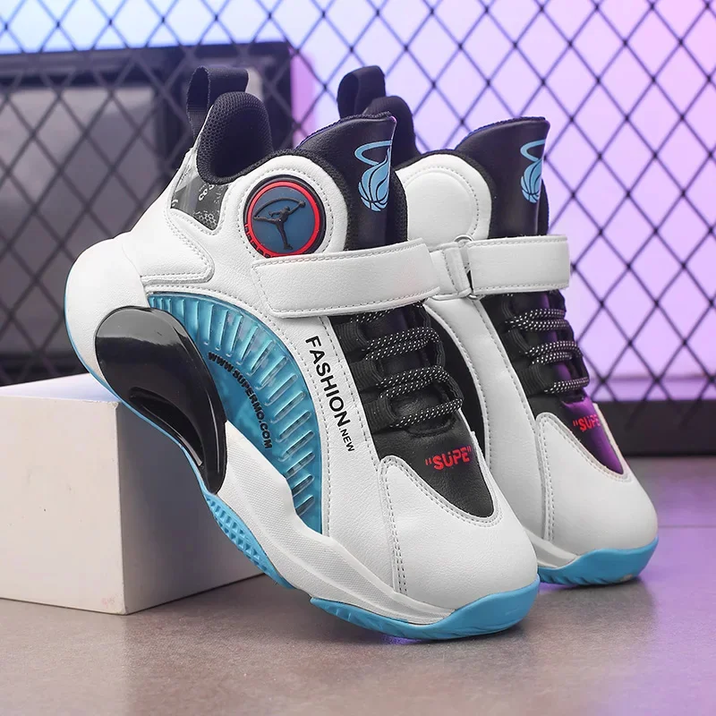 

Children basketball Shoes High Quality Kids Shoes Mesh Sneakers For Boys Girls New winter Sports Shoes