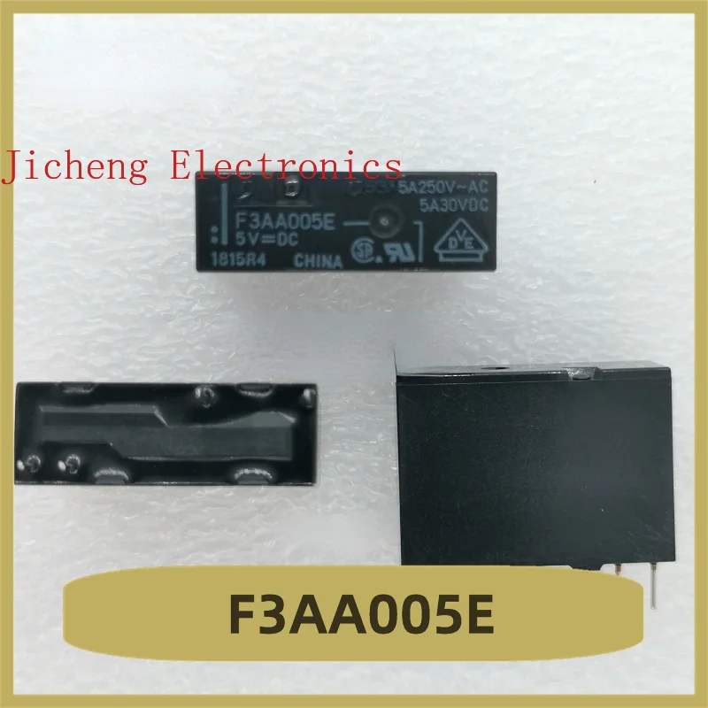 F3AA005E 5A Relay 5V 4 Pin New 5a ac220v 11 pin mini power intermediate relay electromagnetic relay