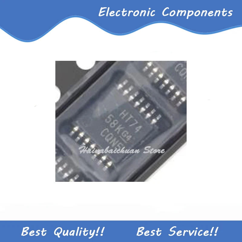 

10 Pcs/Lot SN74HCT74PWR TSSOP14 New and Original In Stock