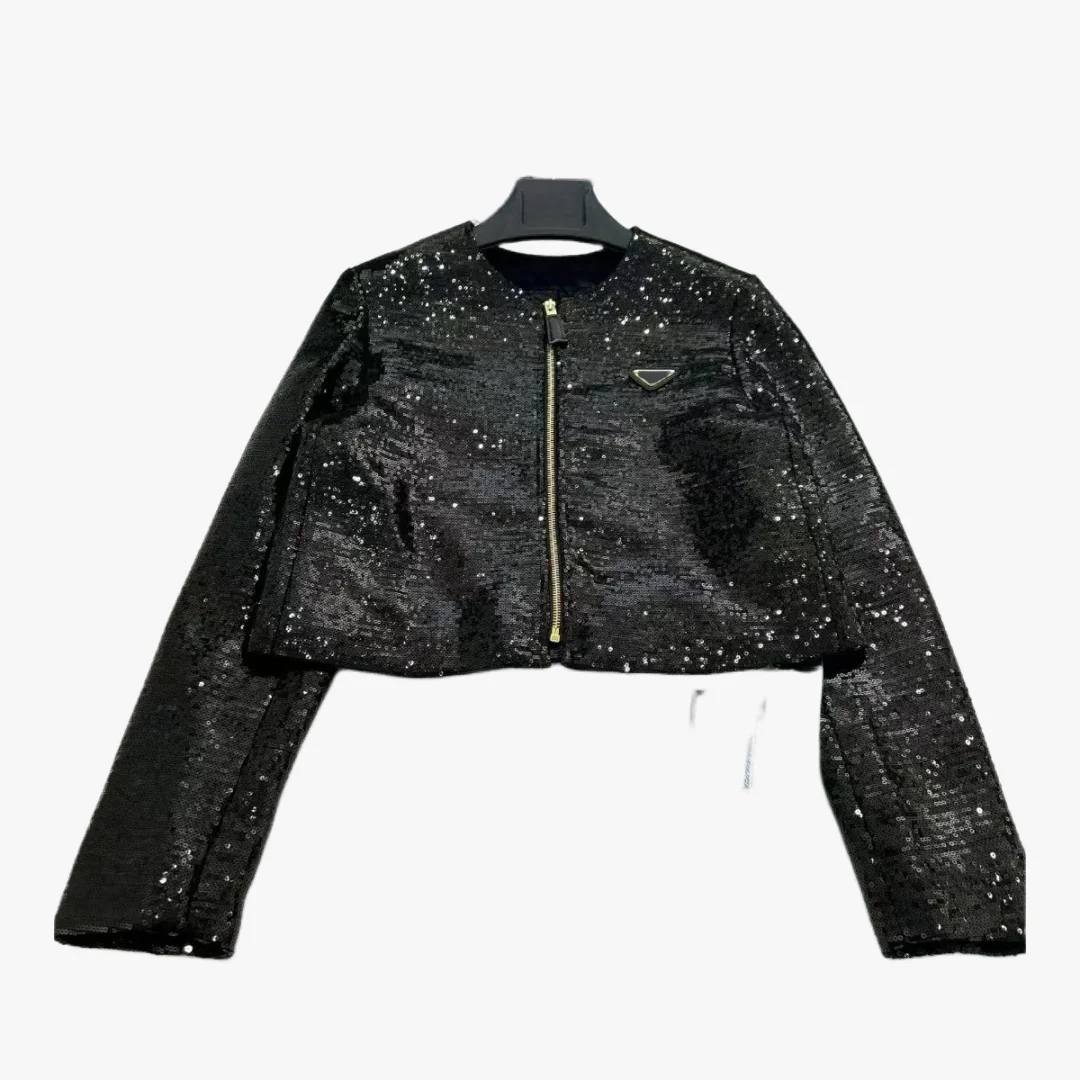 

2024 Early Spring New Fashion Zipper Casual Coat