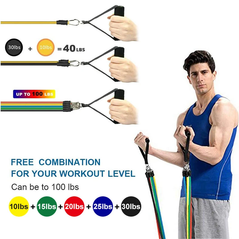 11-Piece Resistance Band Set 3